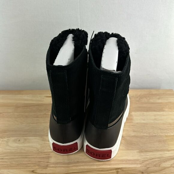 Sorel Joan of Artic Next Lite WP Boot- Black/Sea Salt- Size 6- NIB - Picture 3 of 9